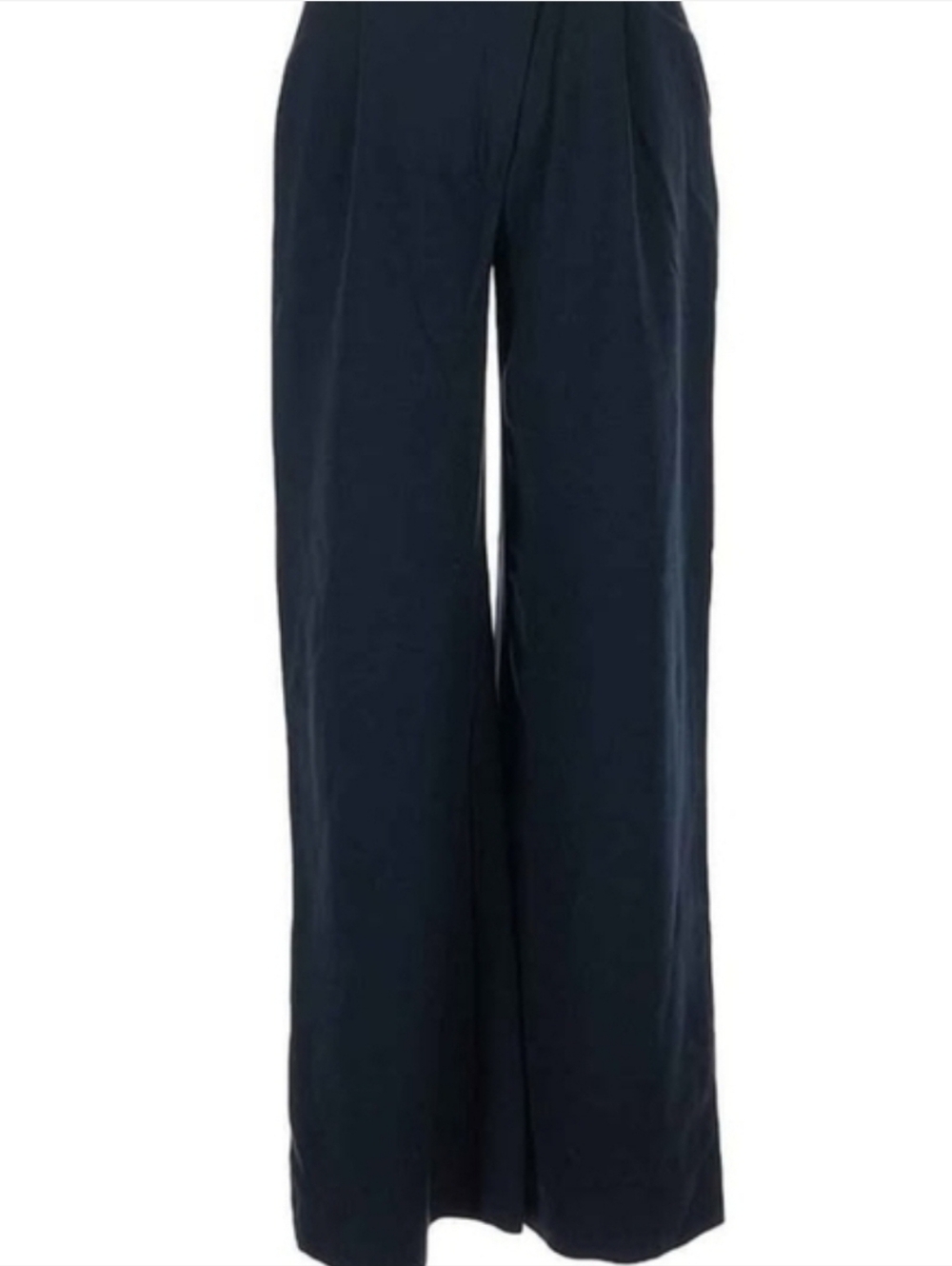 A&F Wide Leg Trousers Navy